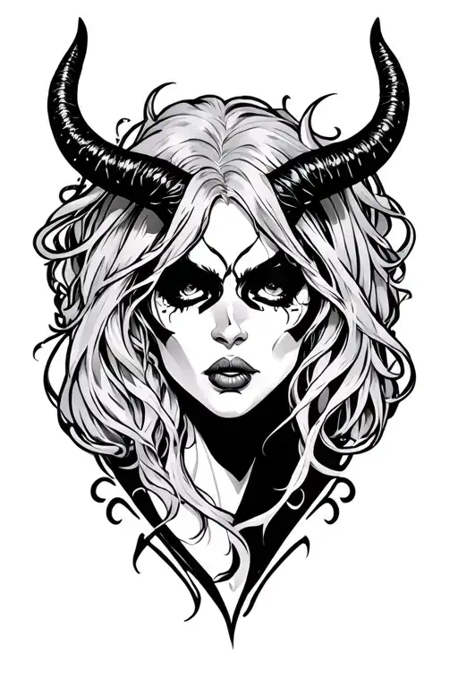 Gothic Lover Like Devil Horns