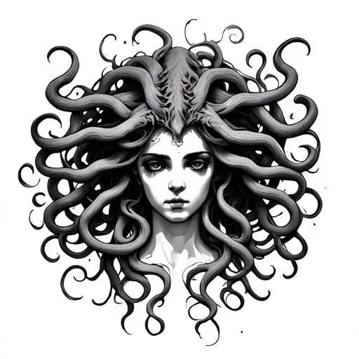 Fine Line Medusa