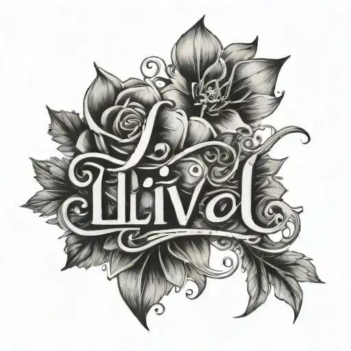 Liv Name Written