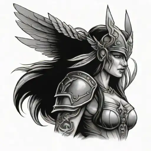 Valkyrie Warrior Woman