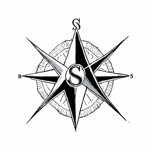 S In Square And Compass