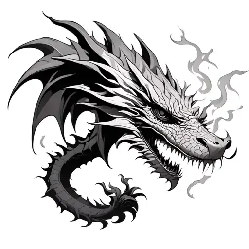 Dragon Breathing Fire