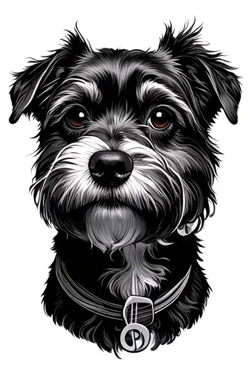 Azect Print Music Dogs