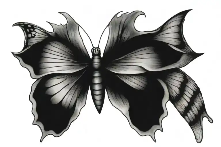 224 With A Butterfly Wings