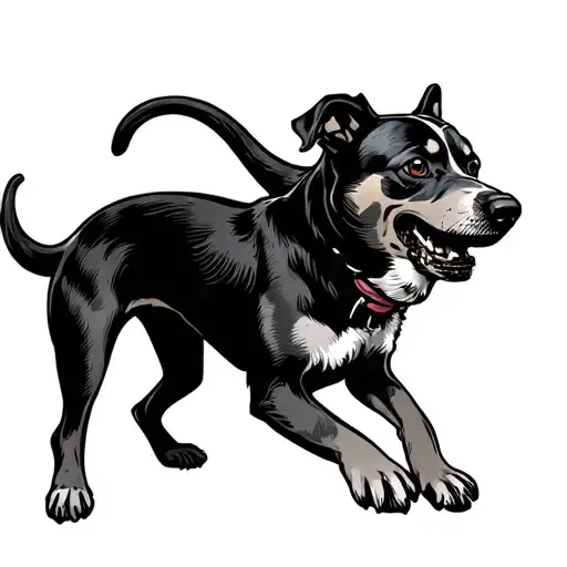 A Dog Who Bites His Tail