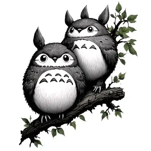 Buho And Totoro
