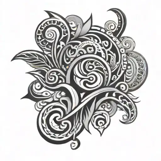 Maori Tattoo Design
