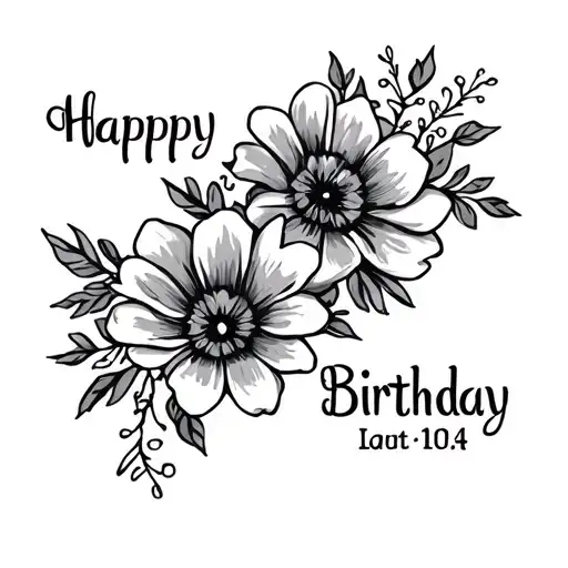 Mother Birthday Date And Flowers