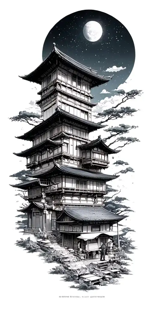 Japanese Town With Astronomer Exploring New Places