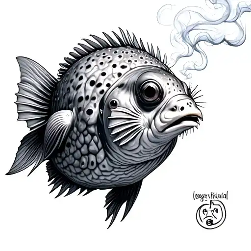 Pufferfish Smoking