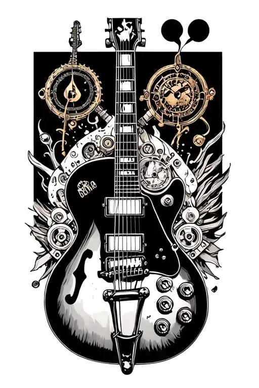 Steam Punk Guitar
