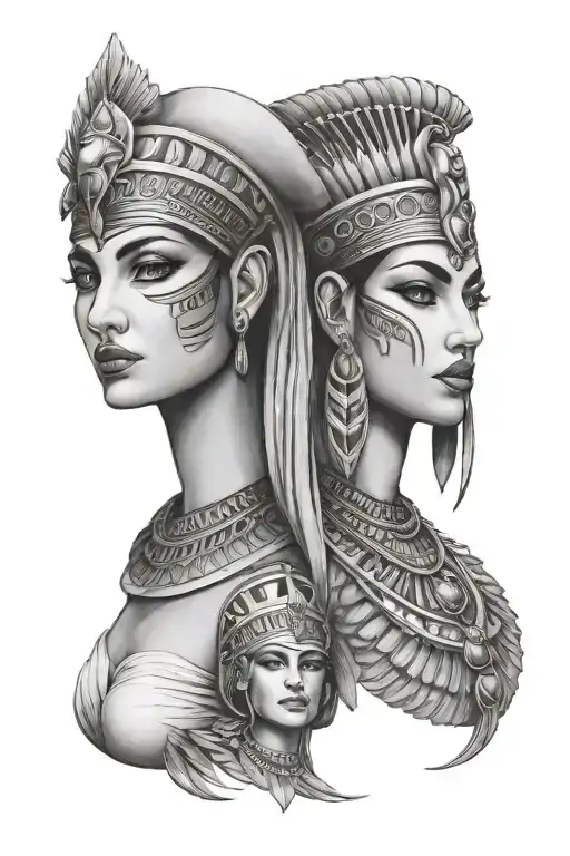 Cleopatra And Faraon