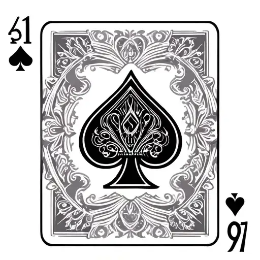 Playing Cards With Each Card Representing Numbers 14 2 97