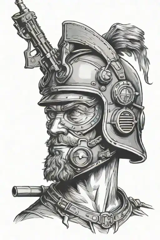 John Brown With Night Vision Helmet