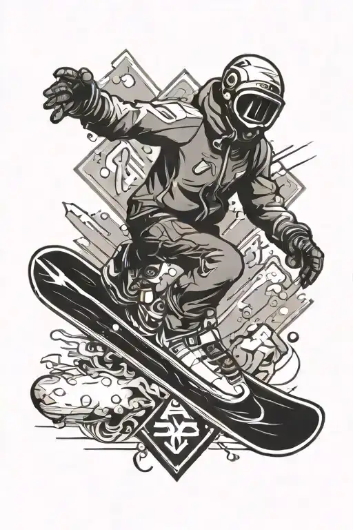 Elements Snowboarding Minimalistic