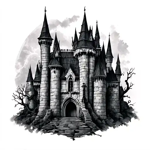 Realistic Vampire Castle