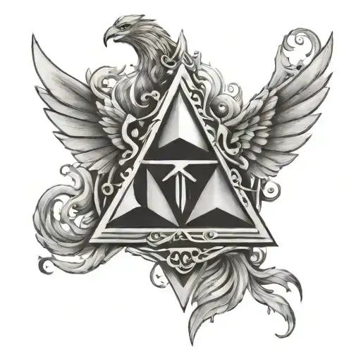 Triforce And Phoenix