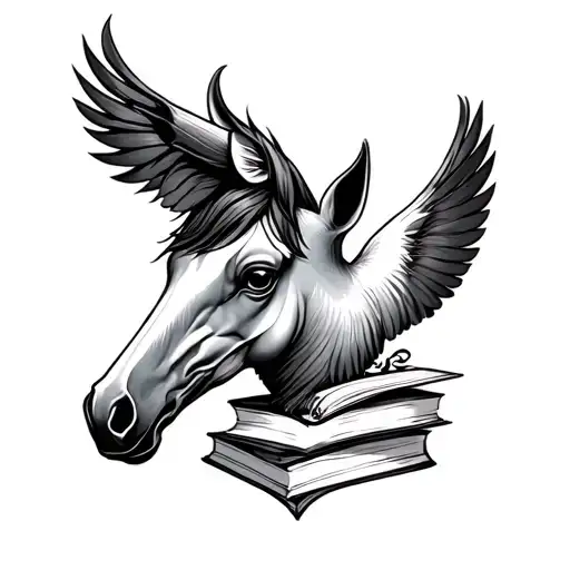 Books Horse Or Bird And Fantasy Themed