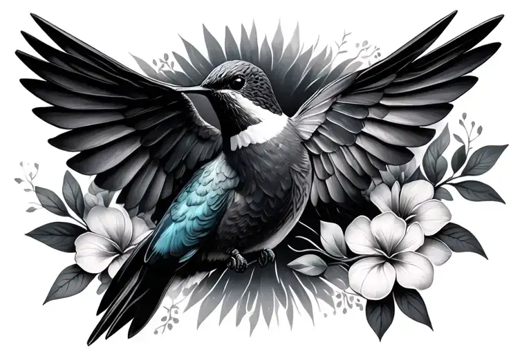 Hummingbird Surrounded