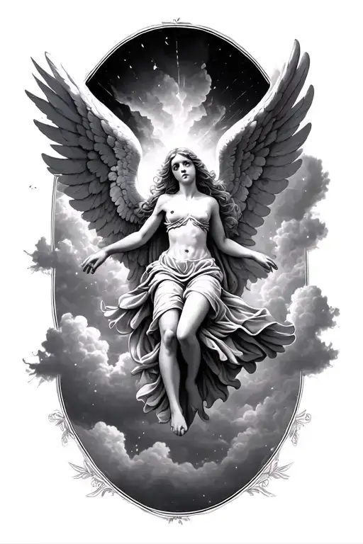 Angel Falling From The Sky