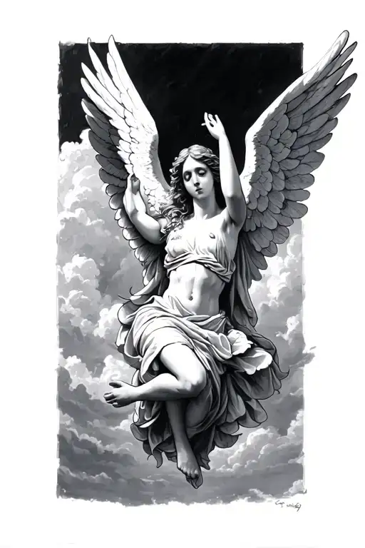 Angel Falling From The Sky