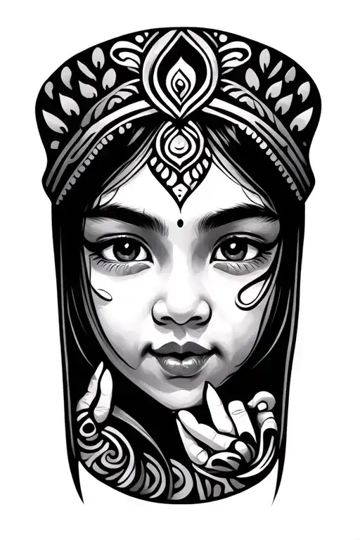 Hands Kids Minna Tarje Maori Design Featuring