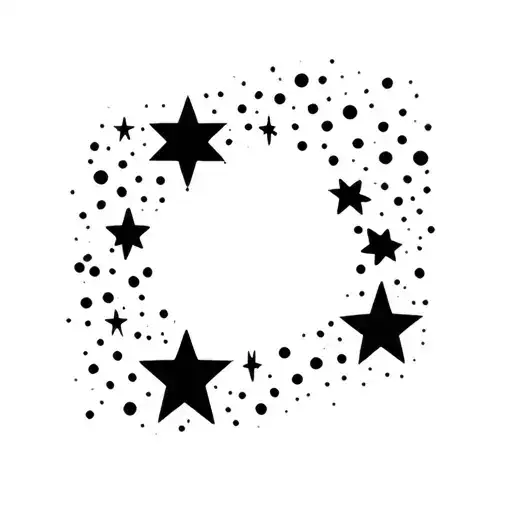 Coverup Stars And Dots