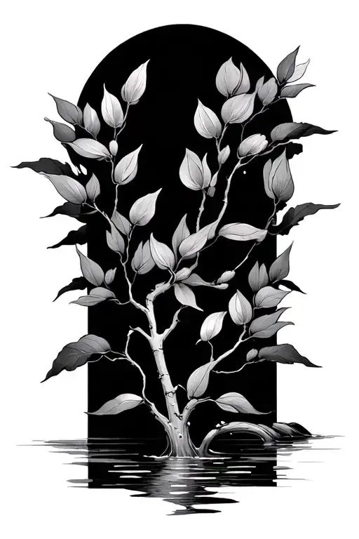 Japanese Willow Water 8 Branches