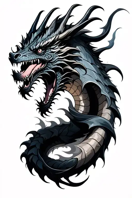 Smoke Dragon Wrapped