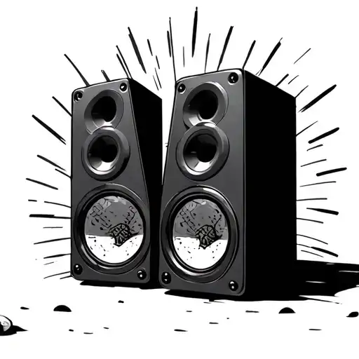 Disc Golf Basket With Speakers