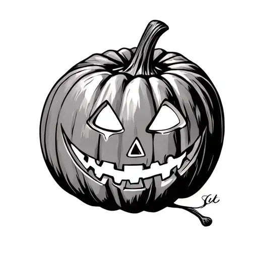 Spooky Jack O Lantern