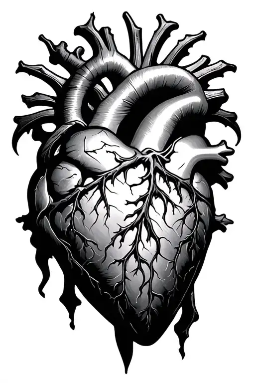 Gothic Human Heart