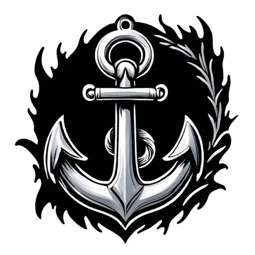 Tribal Anchor Wrapped