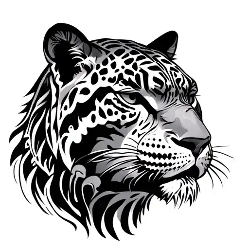 Aztec Jaguar Surrounded