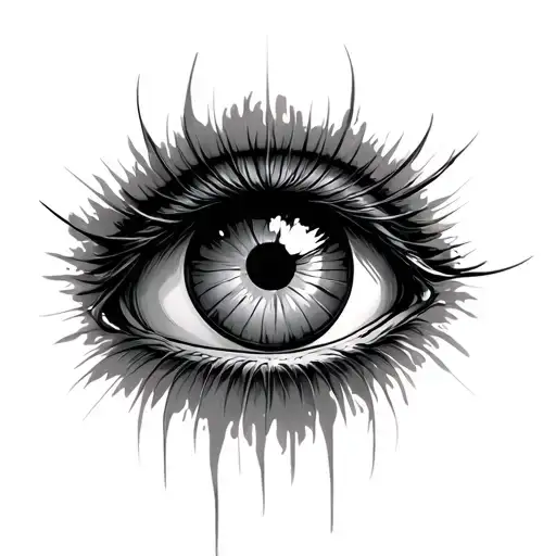 Eyebal With Teardrop