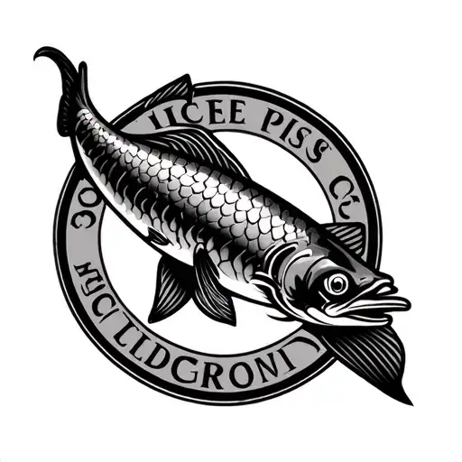 Pisces Round Logo Incorporated