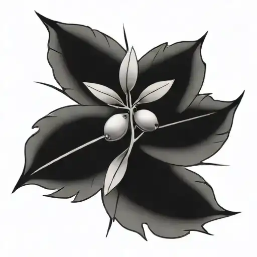 Olive Branch And Trident Mixed