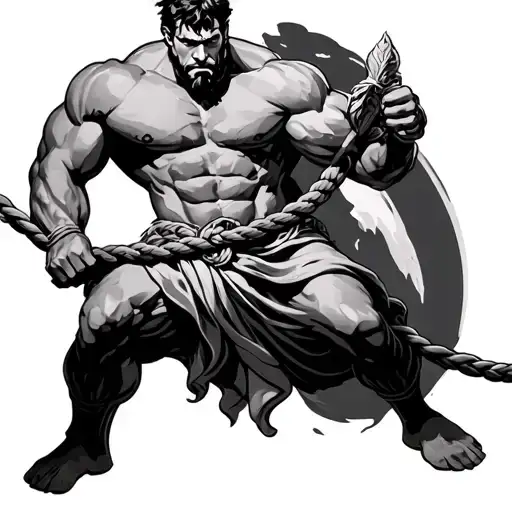 Hercules Pulling Rope
