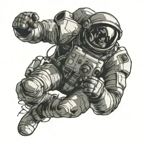 Astronaut Wrestling