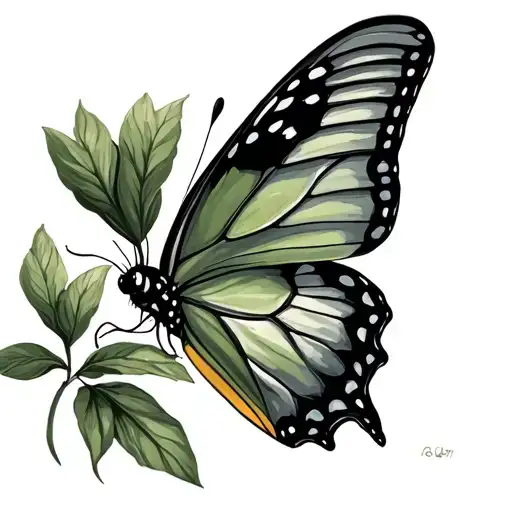 Green Butterfly