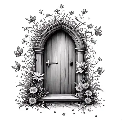 Sandy Fairy Door Socks Molly Flower Growing