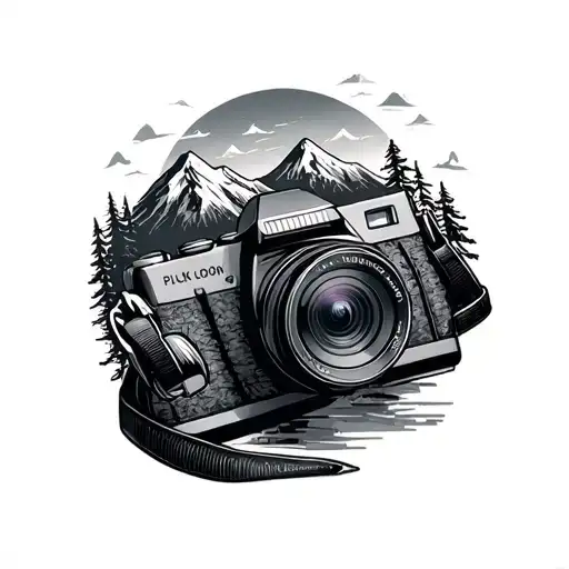 Mountain Landscape Click Photo Camera