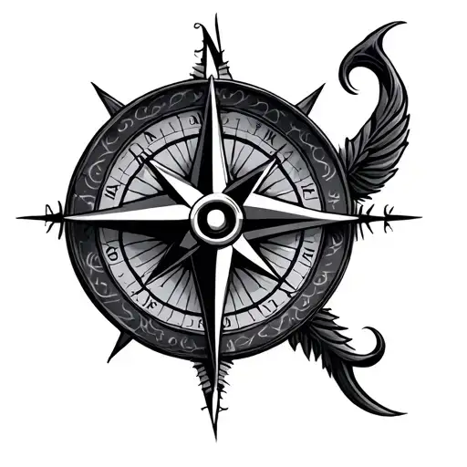 Aquarius Compass Male