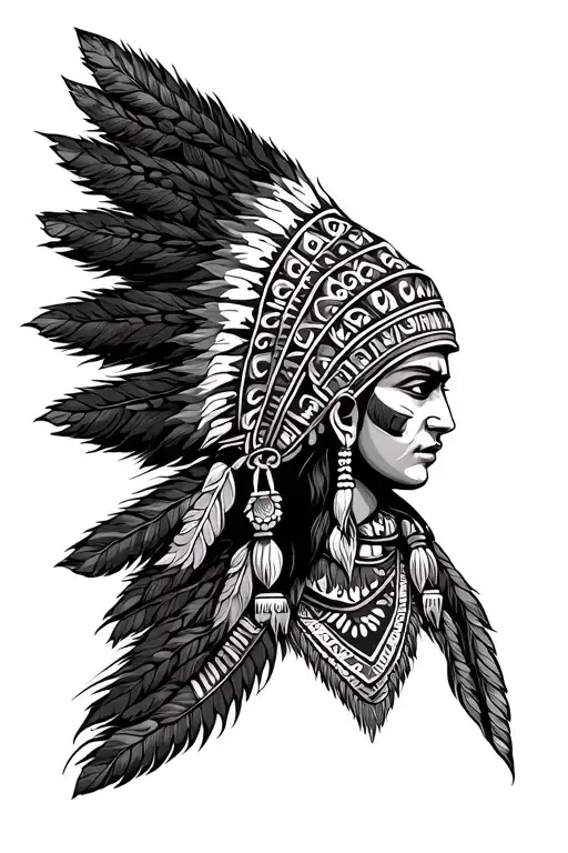 Mictlantecuhtli Headdress Side View