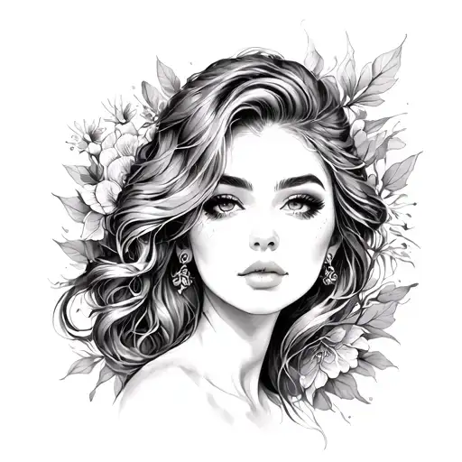 Women Private Area Tatto Idea