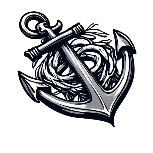 Navy Anchor
