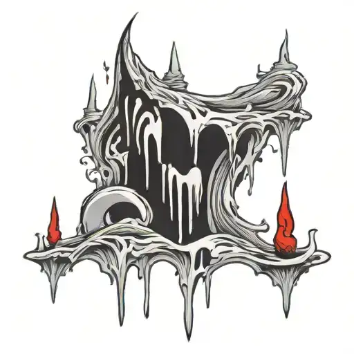 Three And Blood Dripping