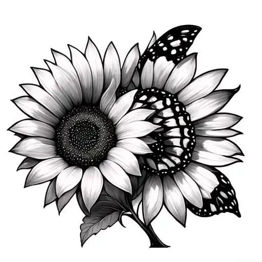 Sunflower Butterfly