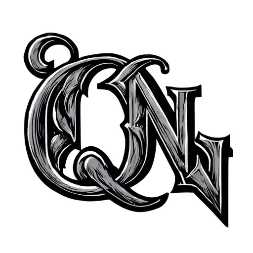 Q N Monogram Style