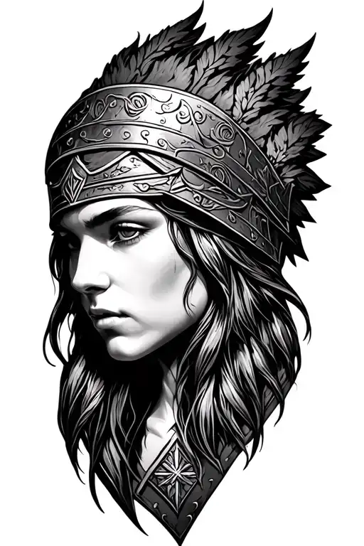 Shield Maiden Face